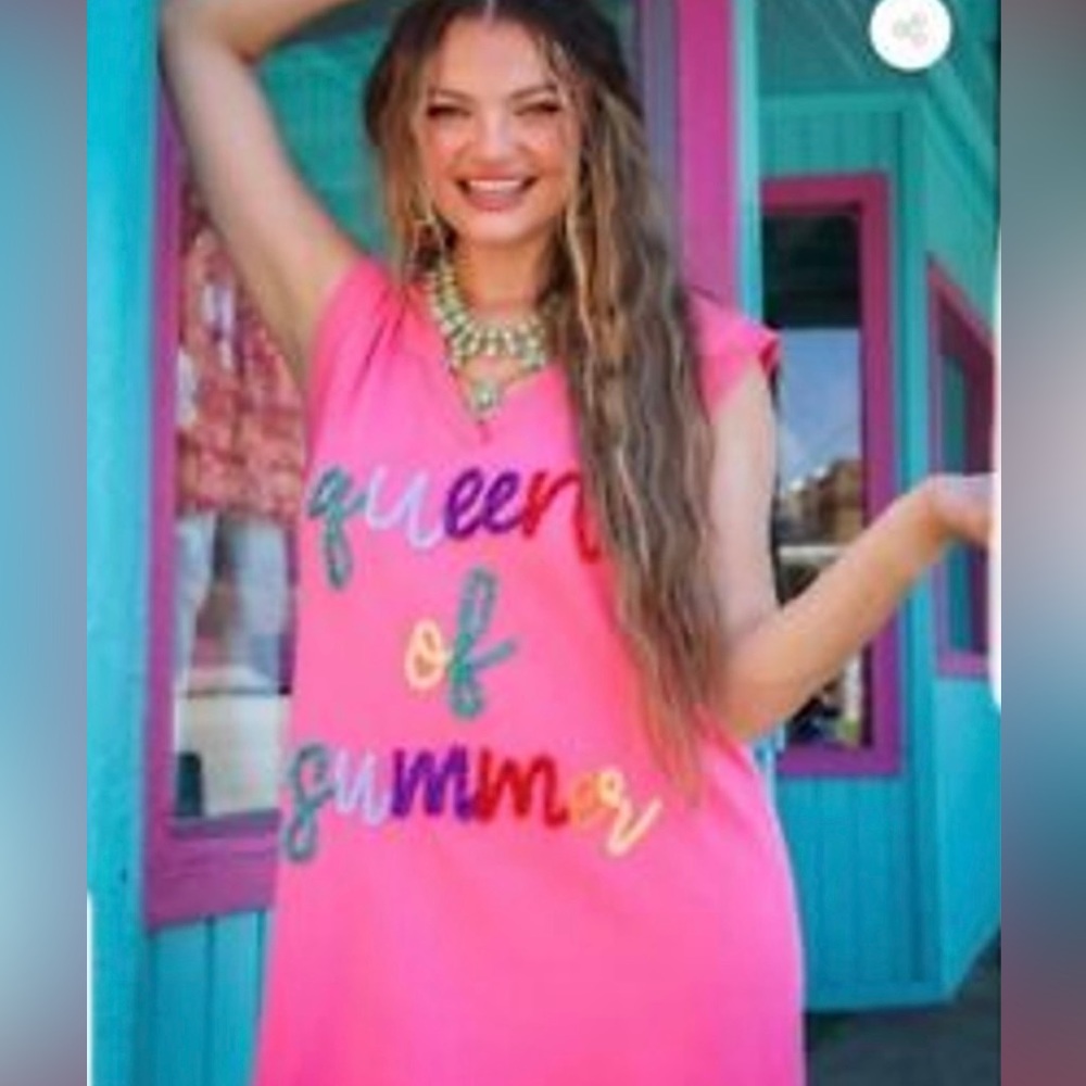 NWOT Queen of Sparkles summer dress